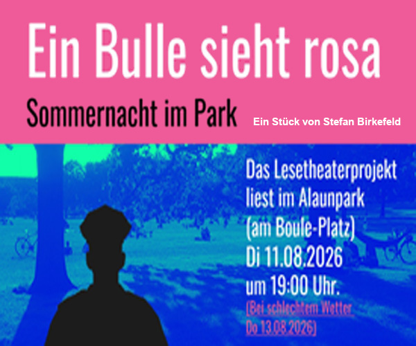 Lesetheater im Alaunpark